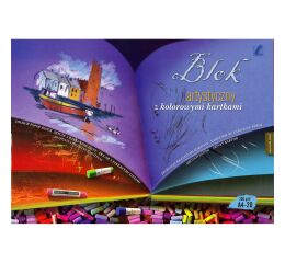 Skicák A4 20l 300G barevný