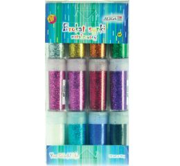 Brokát metalický mix barev 12 x 10 g