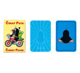 Karty Černý Petr - Krtek a motorka