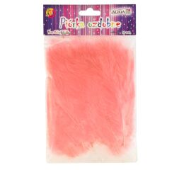 Peříčka dekorační 50 ks sv. růžová
