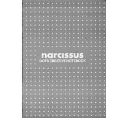 Blok A4 DOTS 60l šedý