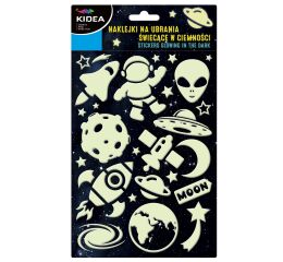 Samolepky svítící ve tmě - Vesmír