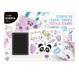 Sada razítek na textil a obuv Kidea