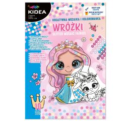 Kreativní mozaika a omalovánky - Víly