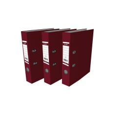 Pořadač EKO 80mm XXL vínový