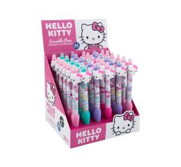 Gumovací pero Hello Kitty s figurkou a gumovym uchopem