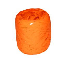 Stuha RAFFIA XXL 20m/12.5mm oranžová