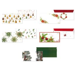 Vánoční obálky DL s potiskem