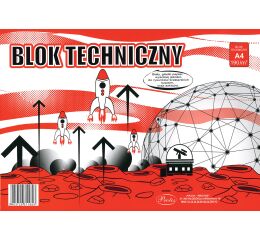 Skicák A4 10l bílý 190g