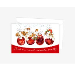 Vánoční přání N 12-334