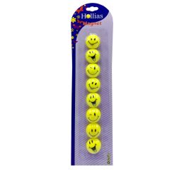 Magnet smajlík 8ks PK19-22