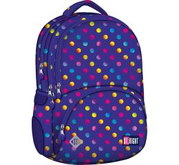 Studentský batoh St.Right Neon Dots BP07