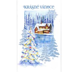 Vánoční přání "Krásné Vánoce"