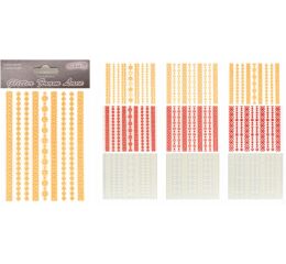 Vánoční samolepky - plastické