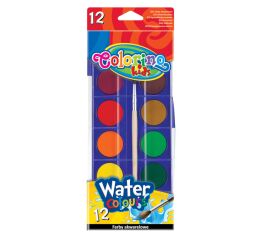 Colorino vodové barvy 28mm 12 barev