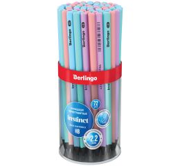 BERLINGO tužka Instinct černá HB /72/