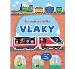 Samolepková knížka Vlaky