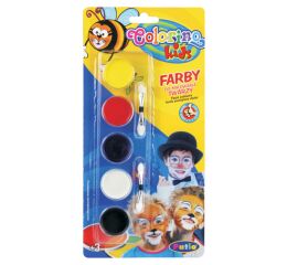 Colorino barvy na obličej 5 barev