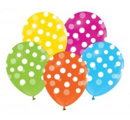 Balónek PUNTÍK 5 ks 30 cm