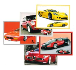 Pohlednice S-182 Auta