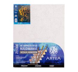 Plátno malířské - malování podle čísel Slunečnice