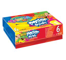 Colorino temperové barvy Neon 6 barev