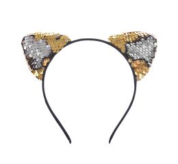 Párty čelenka disco kočka