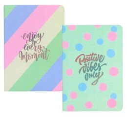 Skicovací notes A5 48l  Positive Vibes