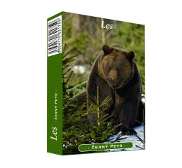 Karty Černý Petr Les