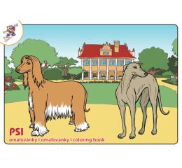 Omalovánky A5 - Psi