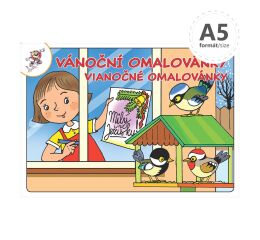 Omalovánky A5 - Vánoční