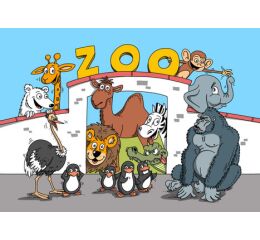 Omalovánky A5 LUX - ZOO