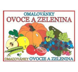 Omalovánky A5 Ovoce a zelenina