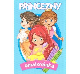 Omalovánky A5 Princezny