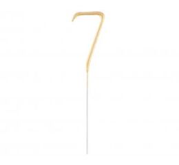 Prskavka ve tvaru čísla 7