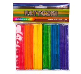 Dřívka barevná 100 ks