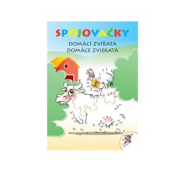 Omalovánky A5 SPOJOVAČKY - Domácí zvířata