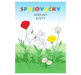 Omalovánky A5 SPOJOVAČKY - Květiny