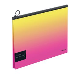 Desky se zipem Berlingo Radiance - A4 oranžové