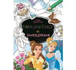 Omalovánky A4 se samolepkami - Princezny 2603-5