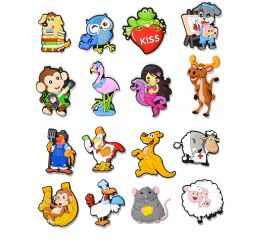 Magnety dekorační gumové