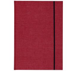 Skicák v deskach A5/80l 150g bordo