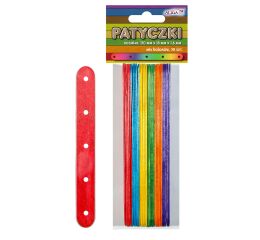 Dřívka barevné 30 ks s otvory