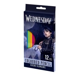 Wednesday pastelky trojhranné 12 bárev