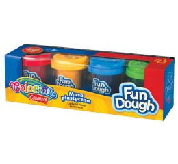 Colorino modelovací hmota - Fun Dough 4 barvy