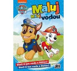 Omalovánky A5 maluj vodou Tlapková patrola