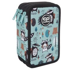 Penál 3 zipy Jumper Shoppy - vybavený