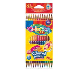 Colorino pastelky dvoubarevné Trio 24 barev