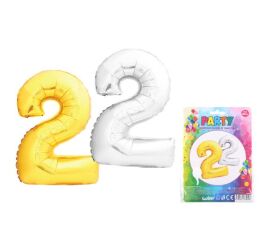 Balonky nafukovací ve tvaru čísla 2