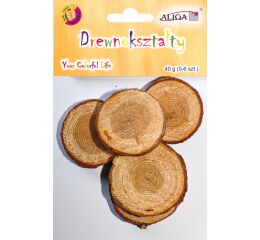 Dřevěné tvary 40 g 5/6 ks